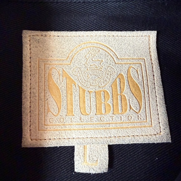 New Men’s Stubbs Black Dress Shirt - Picture 5 of 9
